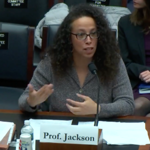 Testifying before congress