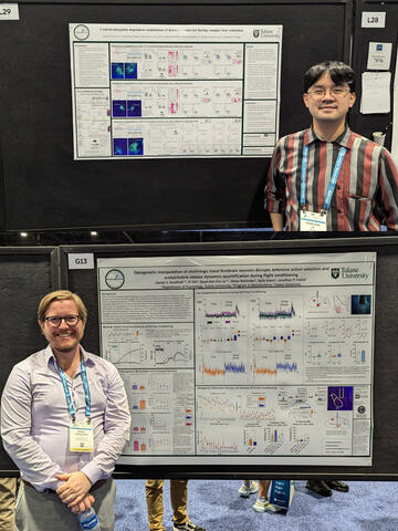 Both Daniel Hereford and Eric Le stand by their posters