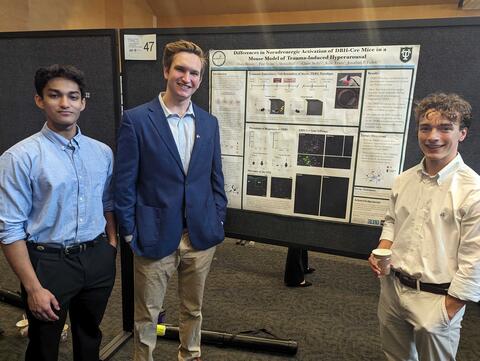Undergraduates present at TRICS