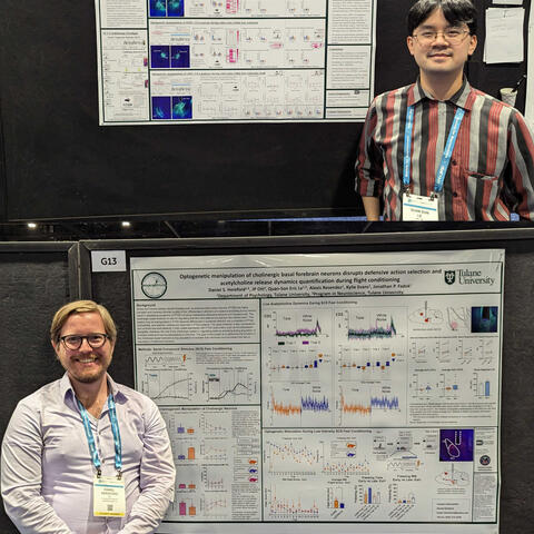 Both Daniel Hereford and Eric Le stand by their posters