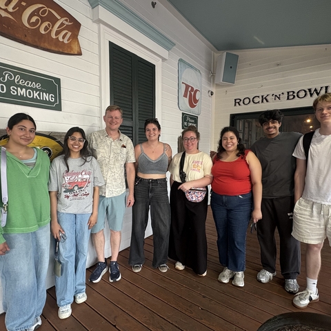 The fadok lab outside of RocknBowl