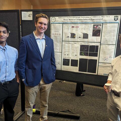 Undergraduates present at TRICS