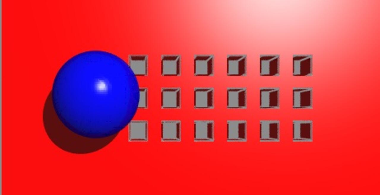 Cell rolling on a micro-channel wall with a periodic array of grooves